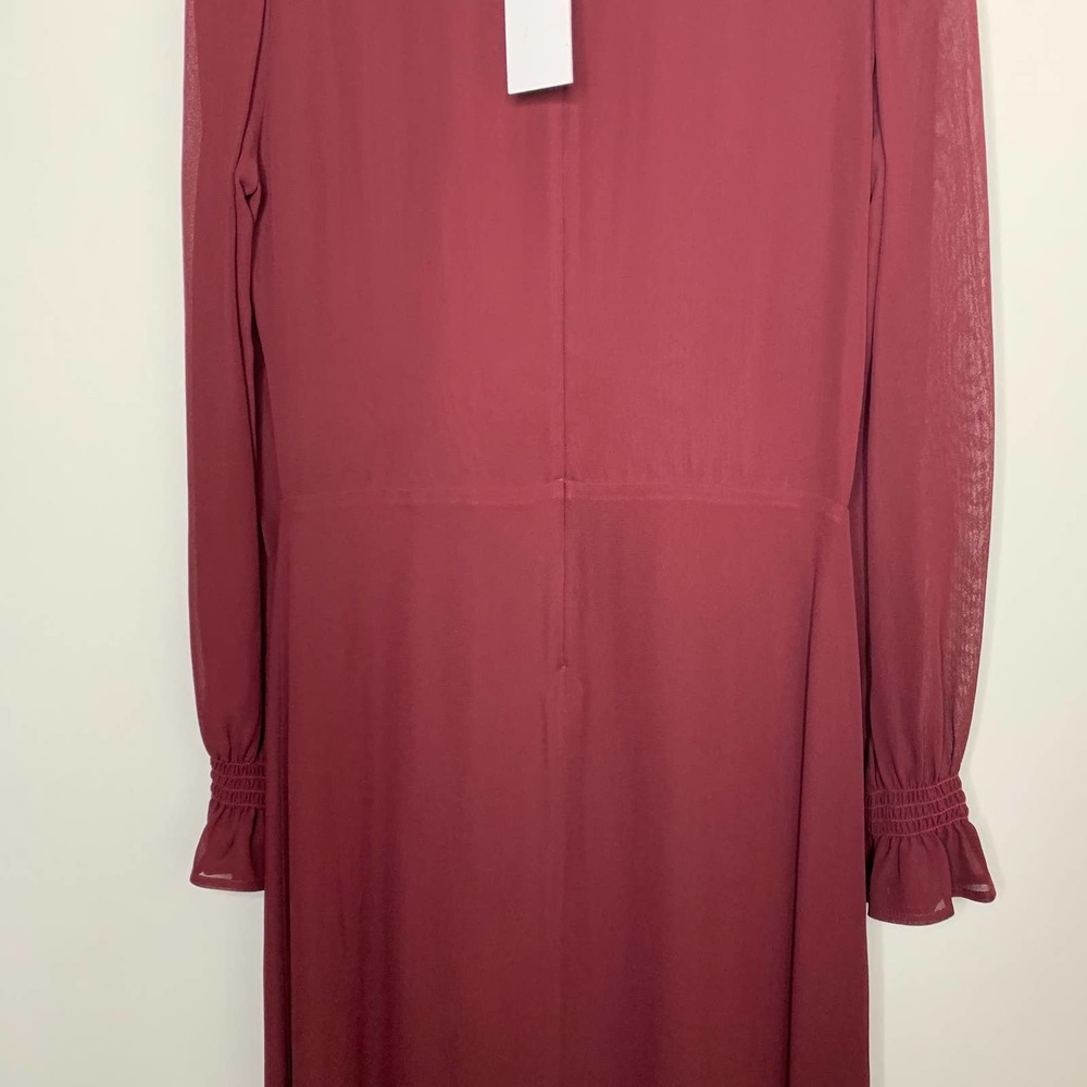 Reformation Burgundy Midi Dress - Picture 13 of 16
